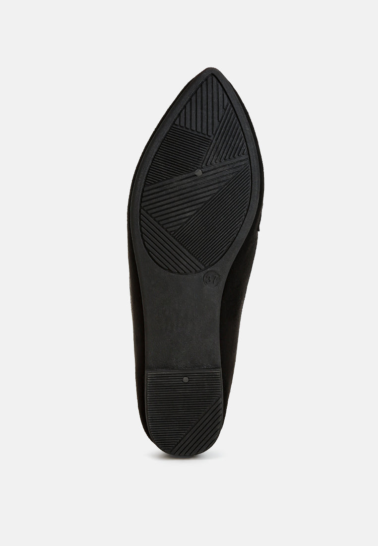 Fembot Horsebit Detail Flexible Loafers showcasing a stylish design with horsebit embellishment and a flexible sole.