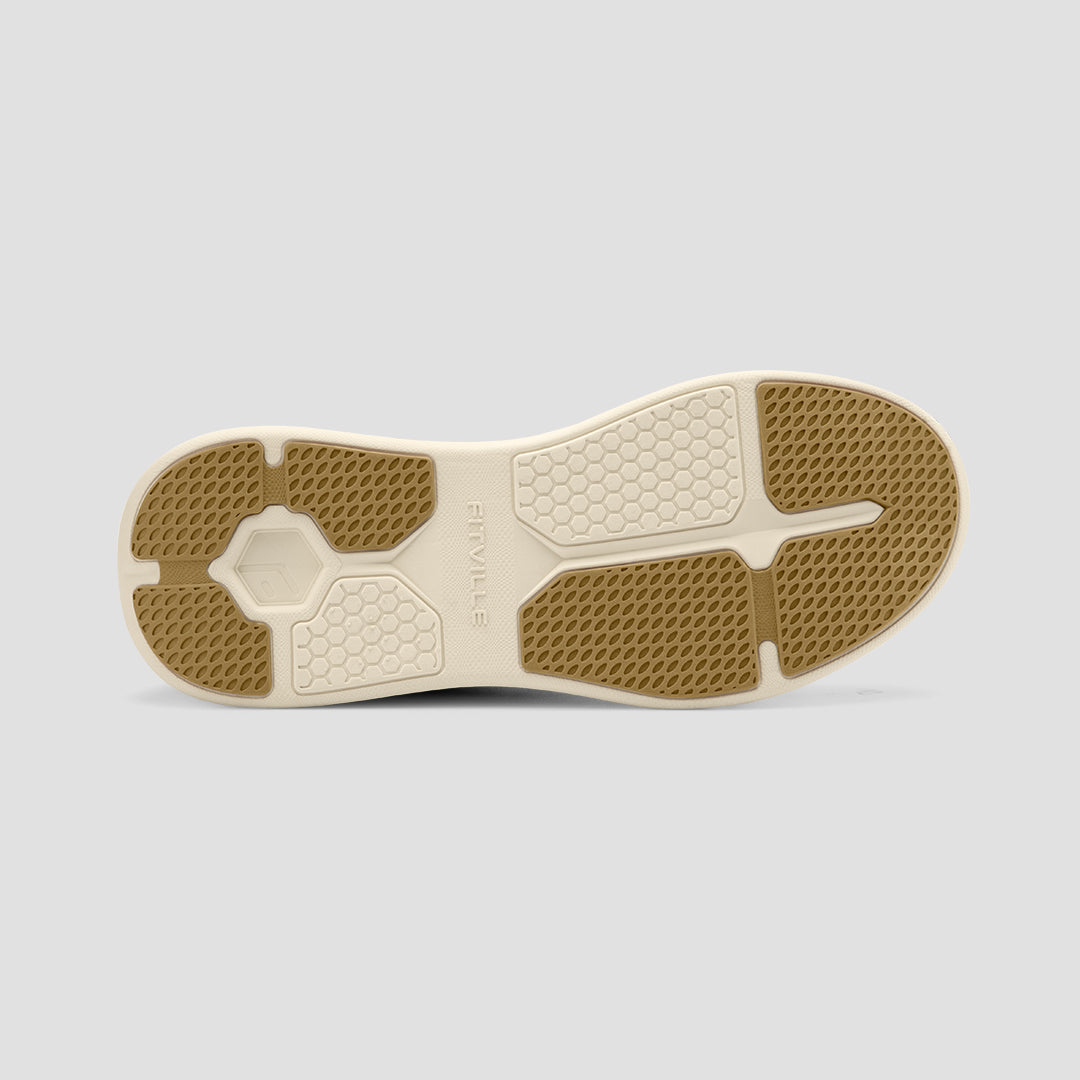 FitVille Men's EasyTop Diabetic Shoes V1 featuring adjustable Velcro straps, deep toe box, and cushioned sole for comfort.