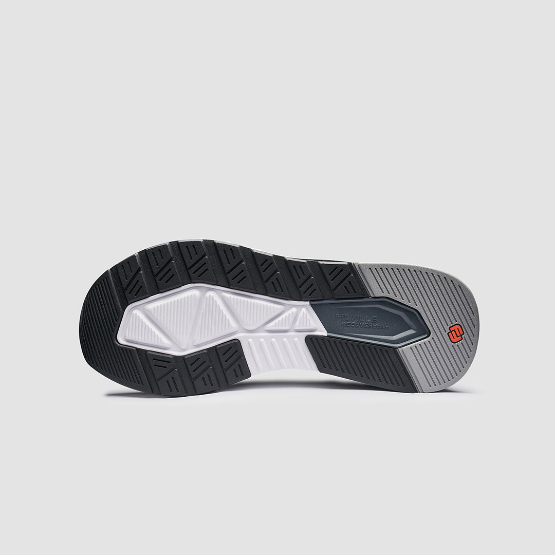 FitVille Men's Rebound Core Walking Shoes V1 showcasing a wide toe box, premium suede upper, and shock-absorbing soles for ultimate comfort.