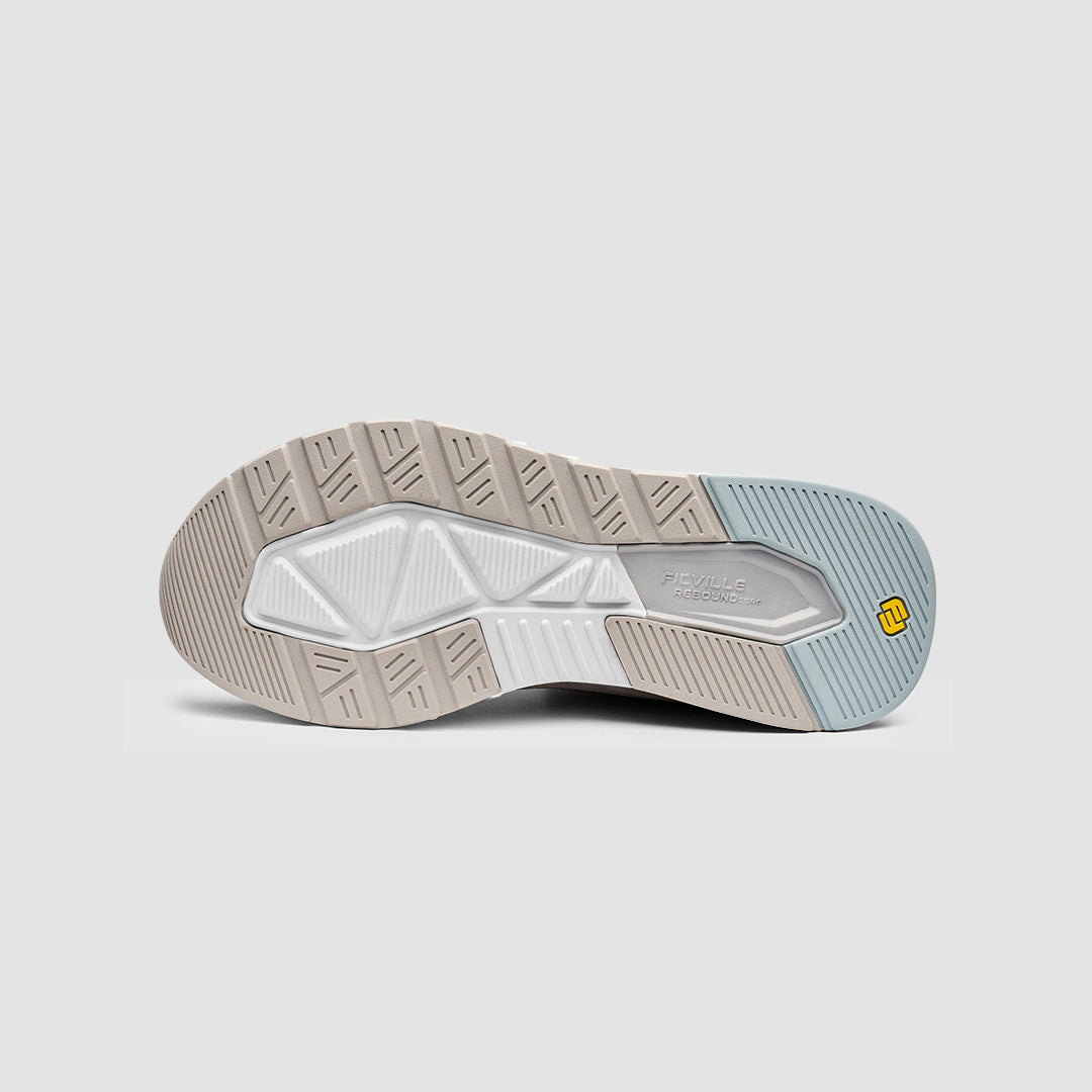 FitVille Women's High-top Rebound Core Walking Shoes V4 showcasing a stylish high-top design with premium suede material.