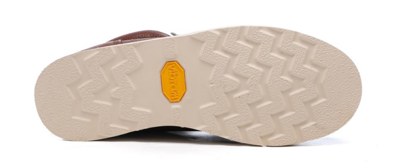 ROCKROOSTER Walker 6 inch Waterproof Wedge Work Boots showcasing soft toe, Vibram outsole, and durable leather construction.