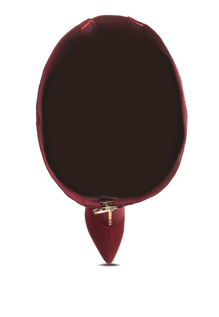 Ronettes Over-The-Knee Boot featuring a block heel, metallic zipper, and elasticated gussets for a stylish and comfortable fit.