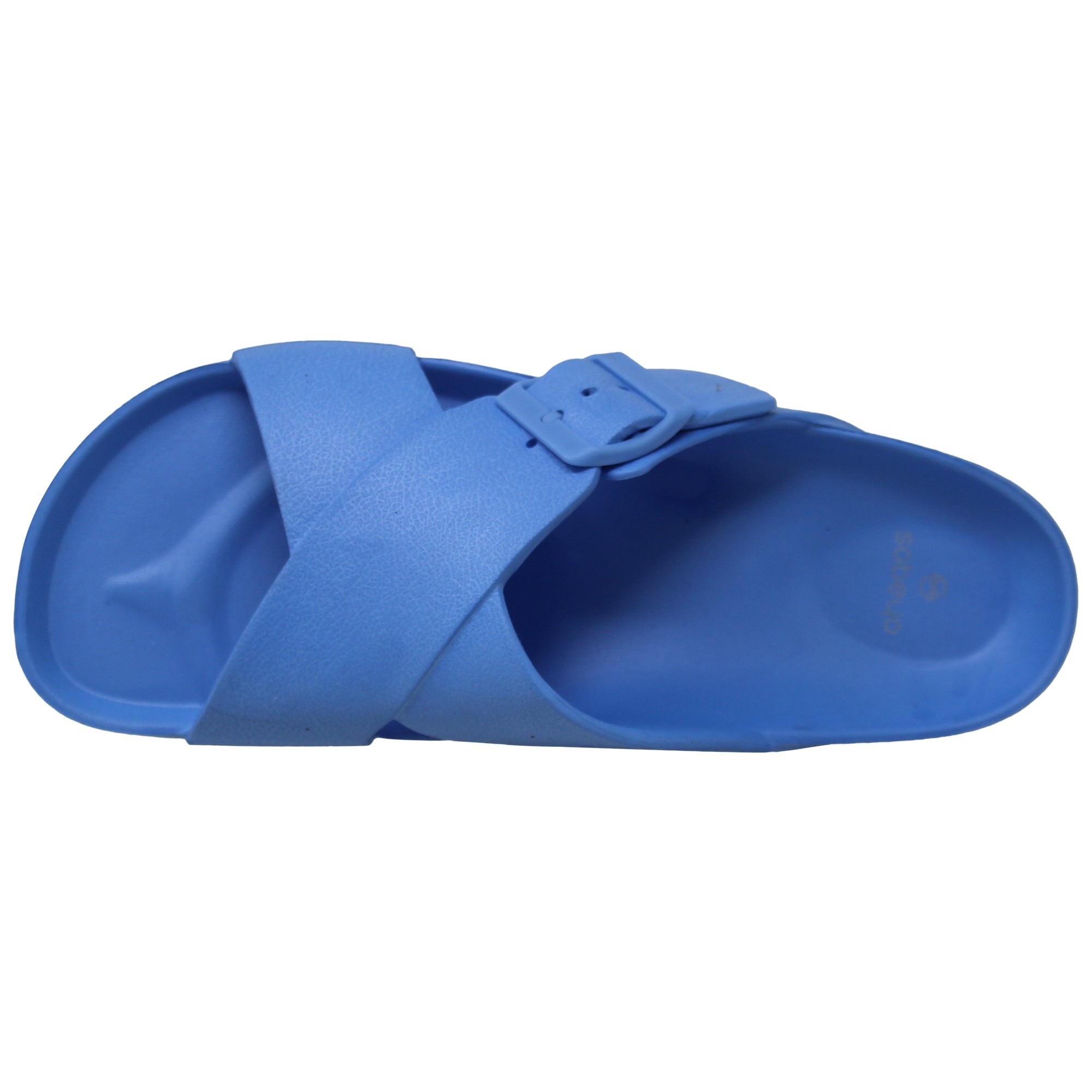 SOBEYO Light-Weight Platform Sandals featuring criss-cross adjustable buckles, soft EVA sole, and stylish design suitable for various occasions.