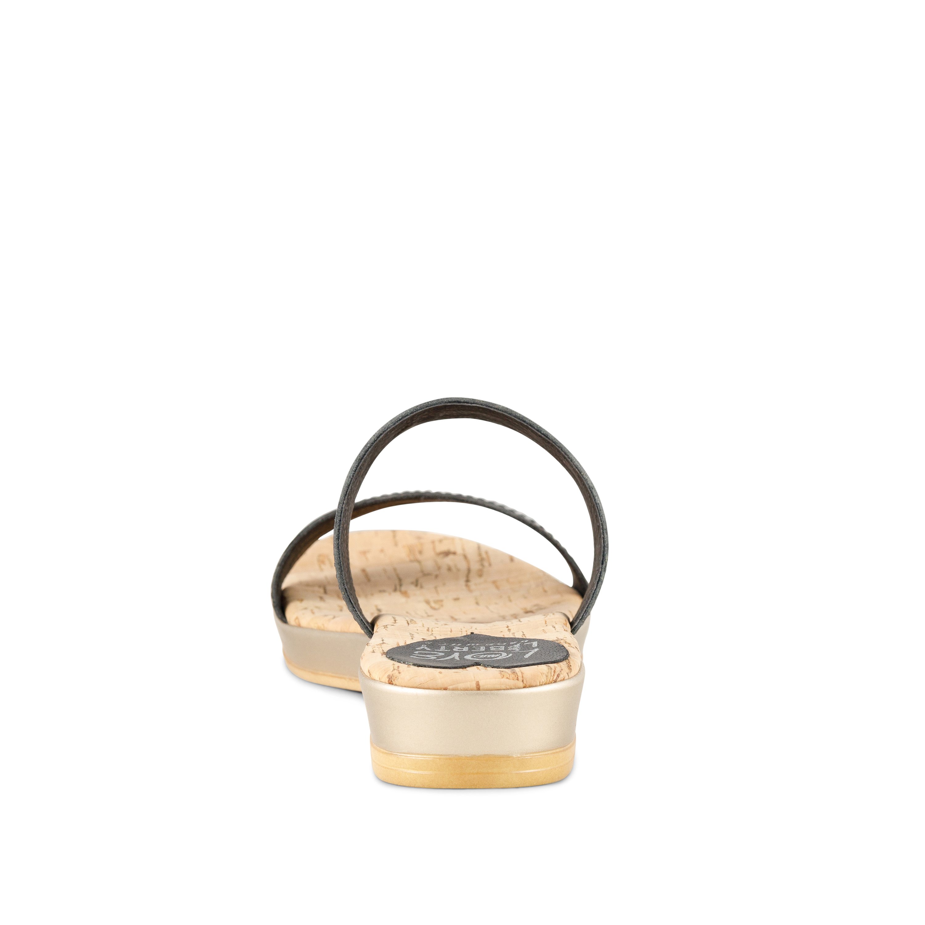 Sonoma sandals featuring a stylish leather upper, cork sock liner, and low wedge design, perfect for summer vacations.