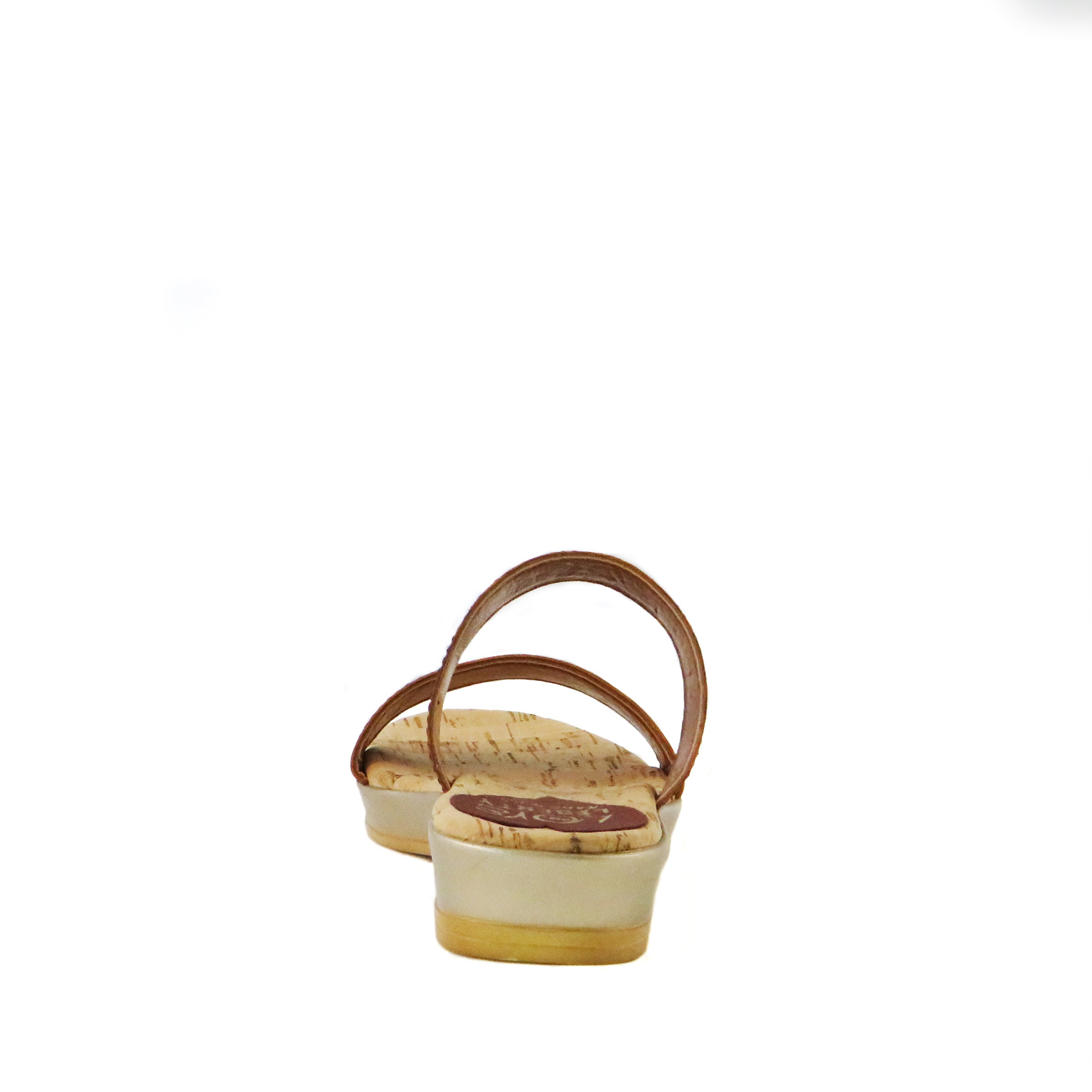 Sonoma sandals featuring a stylish leather upper, cork sock liner, and low wedge design, perfect for summer vacations.