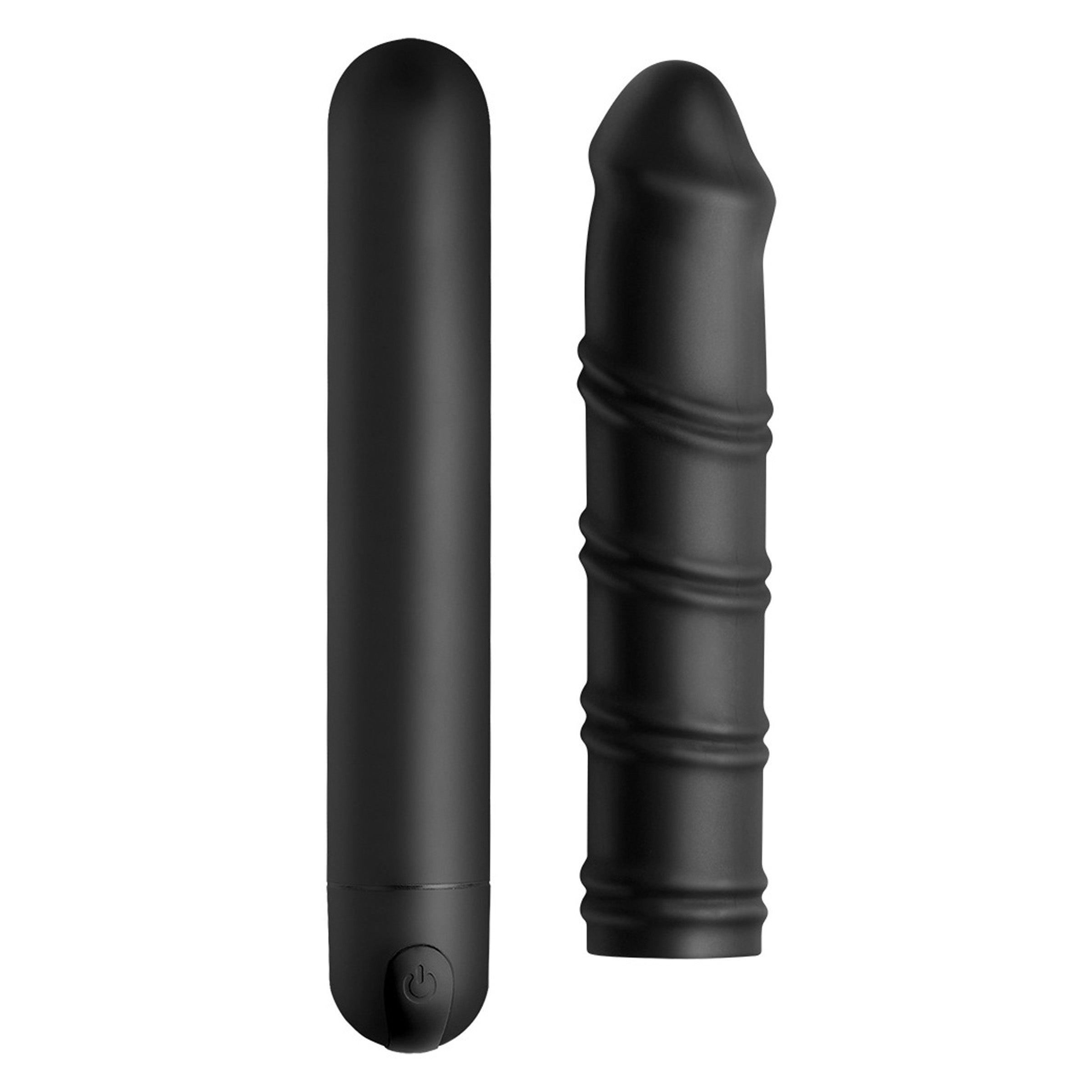 3 Speed XL Bullet with Silicone Swirl Sleeve, featuring a sleek design and textured sleeve for enhanced pleasure.