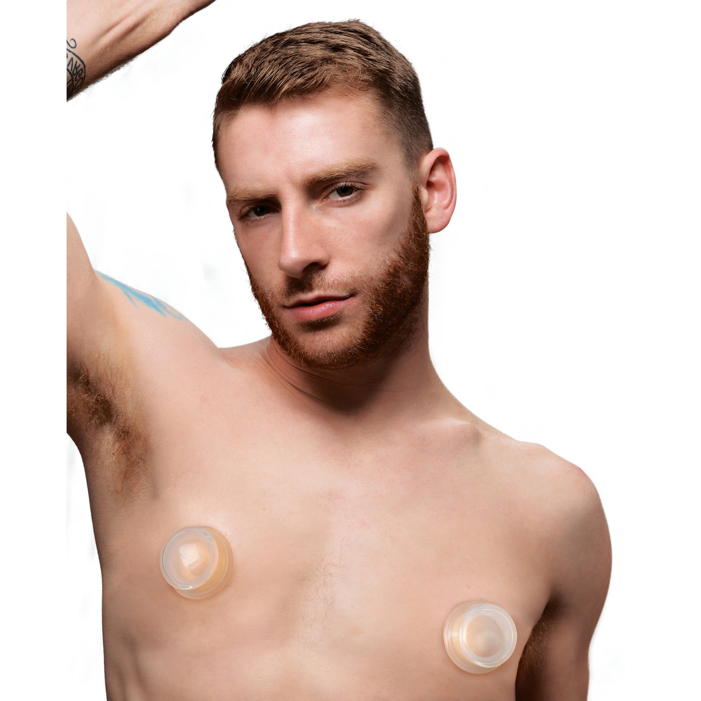 Clear Plungers Silicone Nipple Suckers - Small, transparent design with a snug fit for enhanced nipple sensitivity.