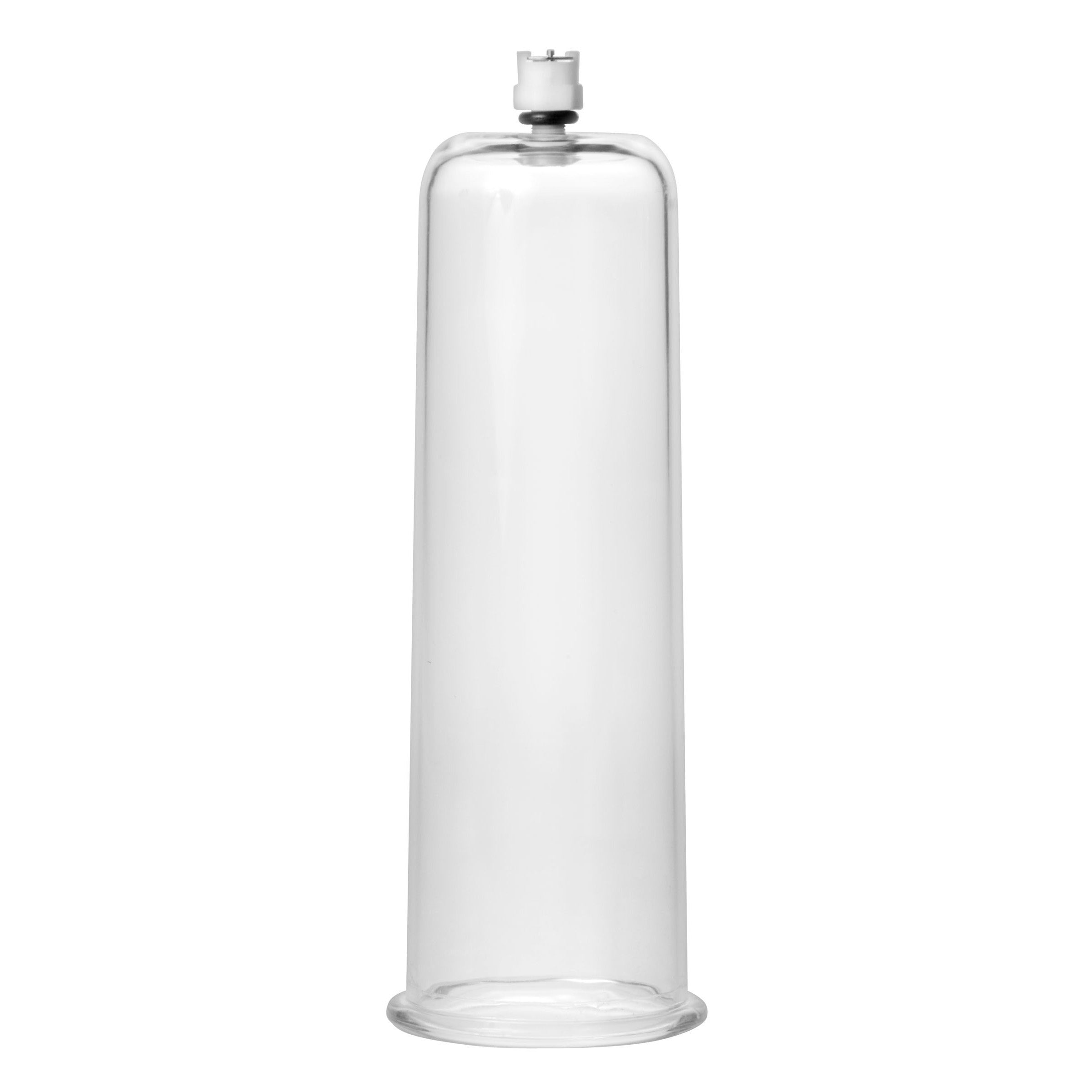 Cock and Ball Cylinder - 2.75 Inch, clear durable ABS plastic design for enhanced stimulation and comfort.