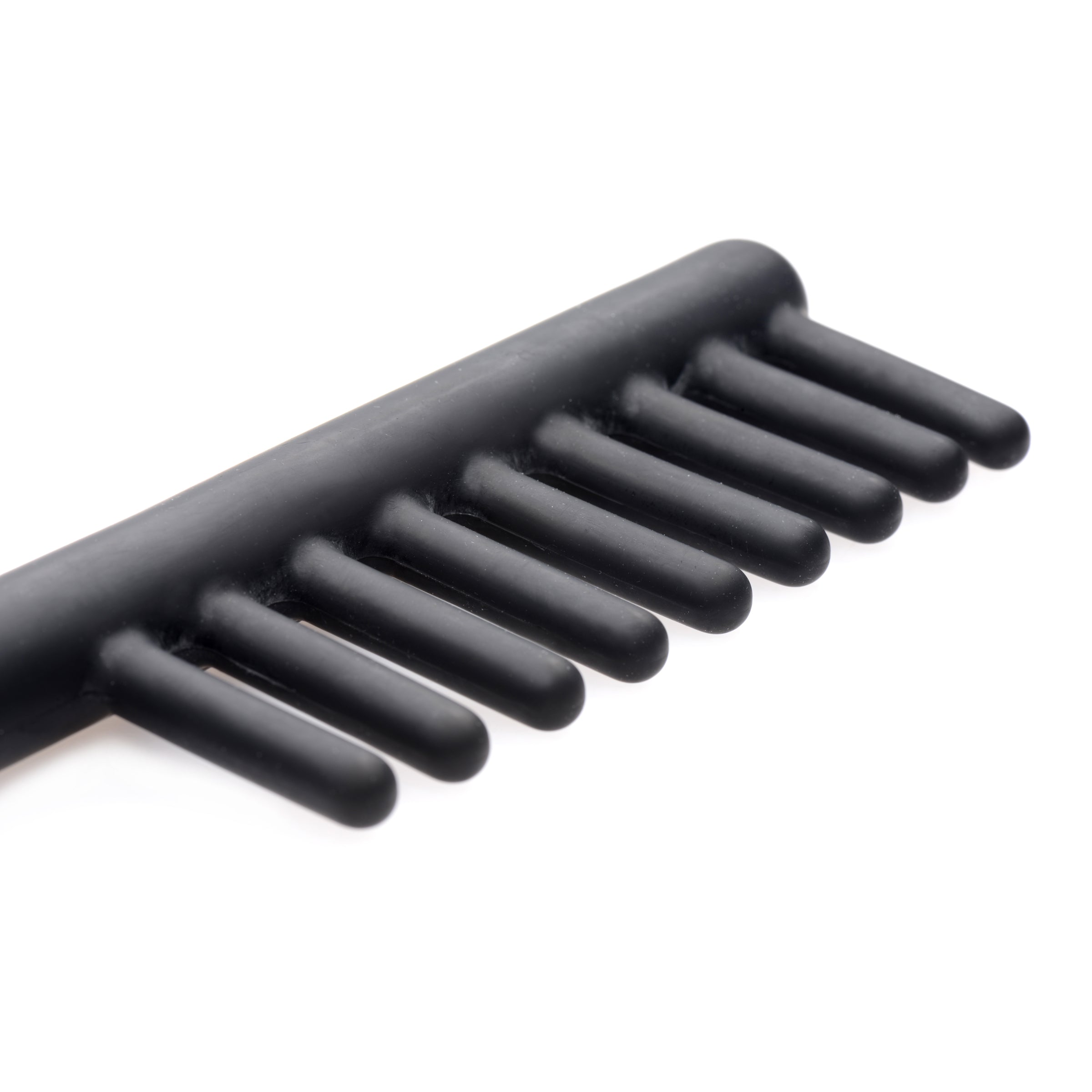 Extreme Twilight Comb Silicone eStim Attachment with 9 teeth for electro stimulation, designed for durability and travel.