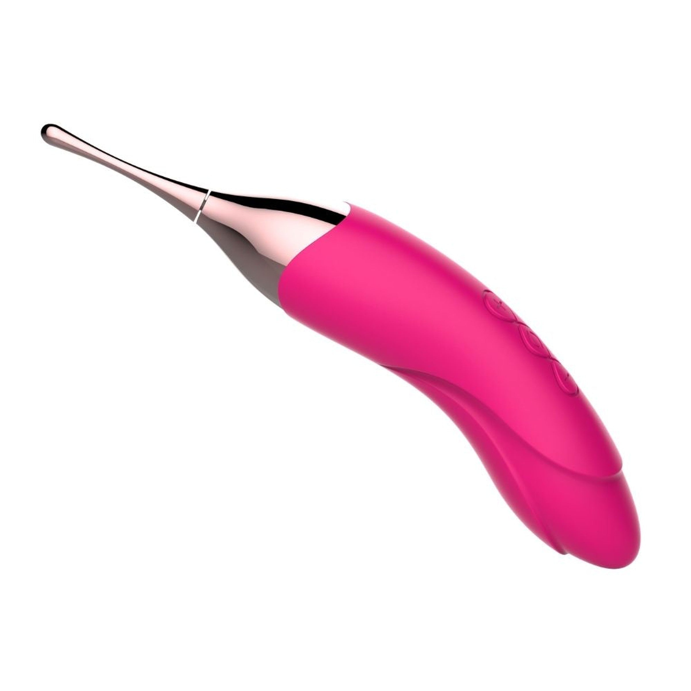 G Flip Double Sided Clitoral Vibrator in sleek design, showcasing its silicone material and dual-action features.