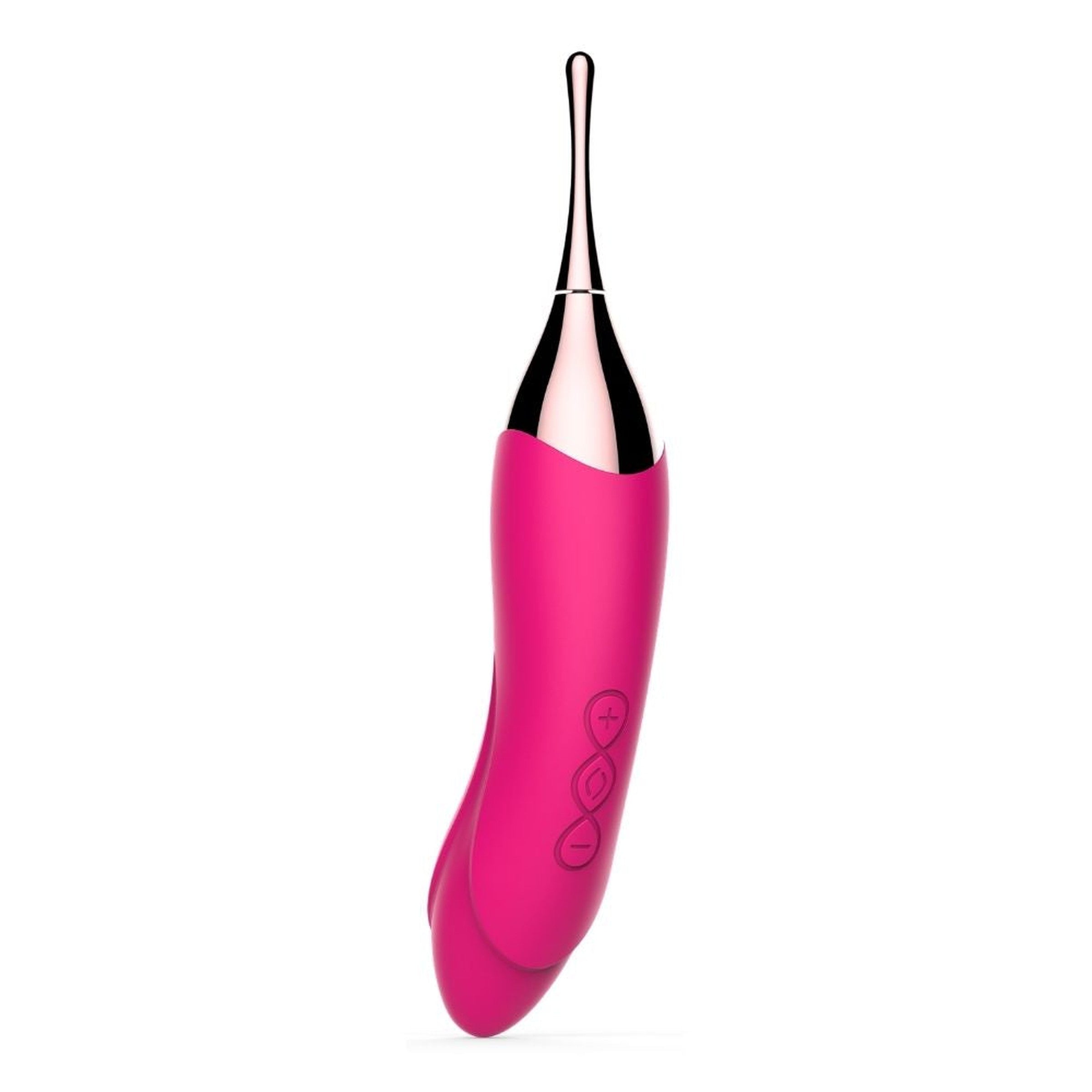 G Flip Double Sided Clitoral Vibrator in sleek design, showcasing its silicone material and dual-action features.