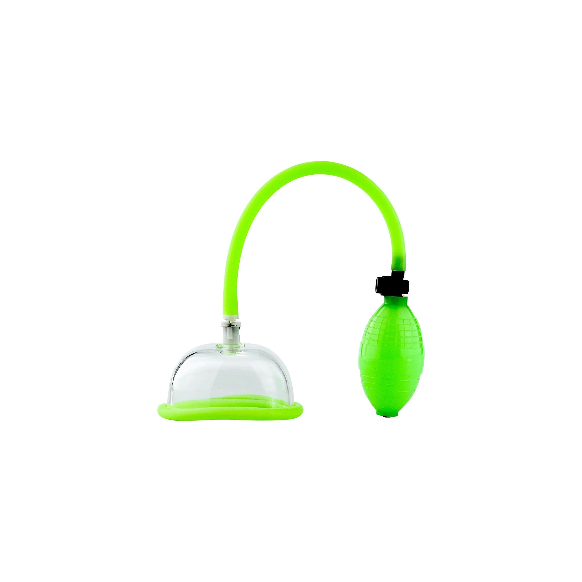 Go Glow Pump for Her - a glow-in-the-dark intimate pump designed for enhanced pleasure with natural vacuum suction.