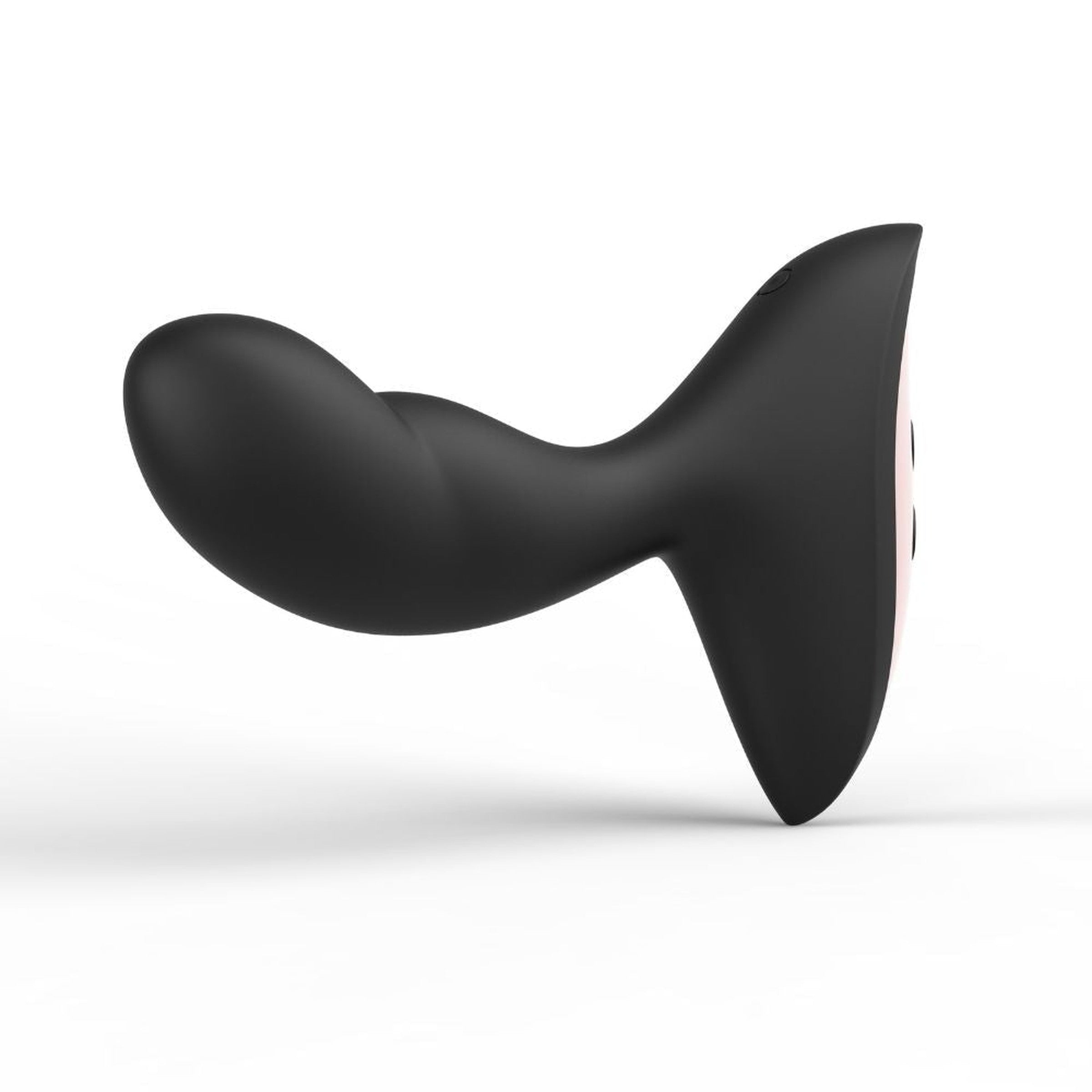 Sec Bro Rechargeable Silicone Prostate Massager in sleek design, showcasing its smooth silicone finish and remote control.