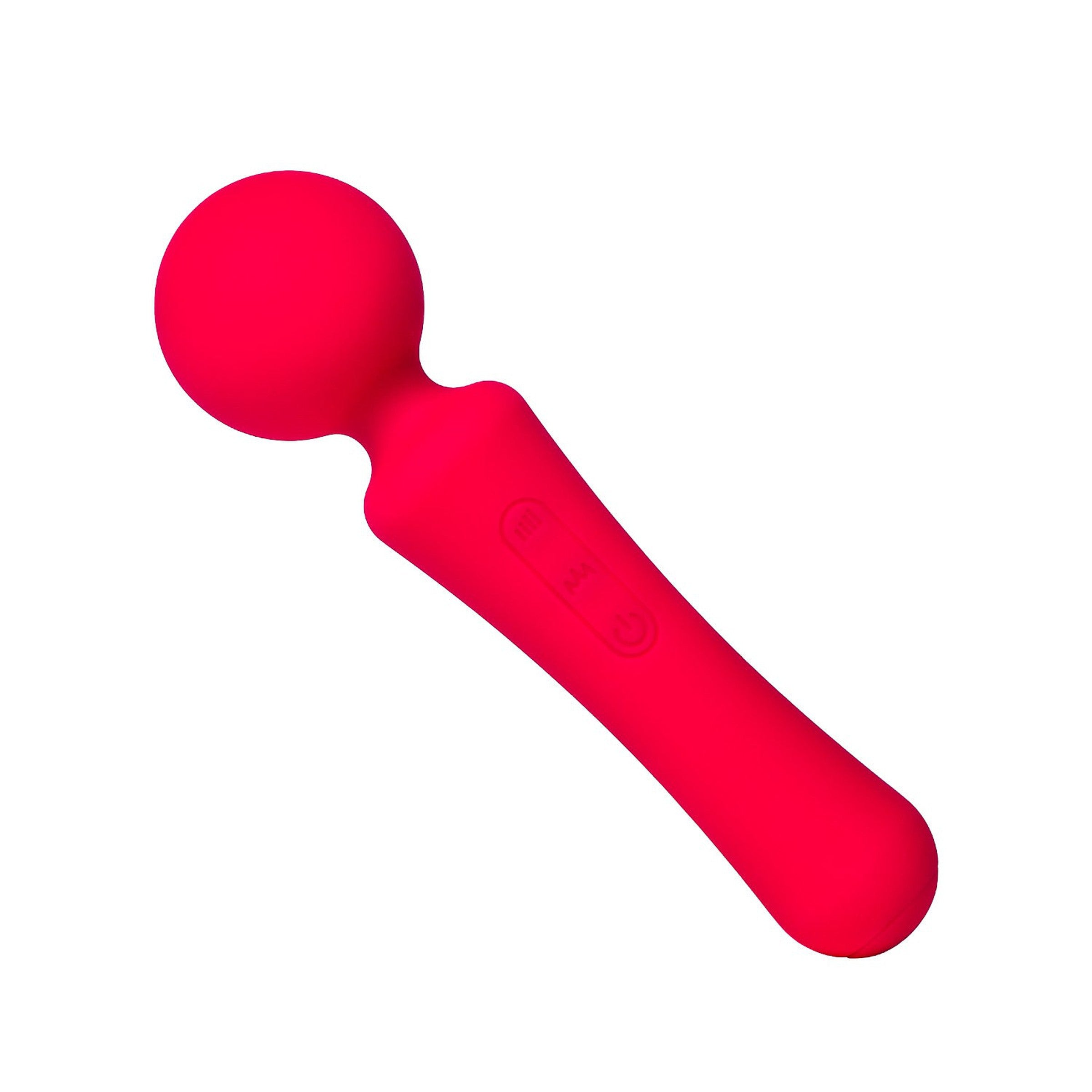 Spot On Rechargeable Wand in soft silicone with flexible neck and ergonomic design, showcasing its sleek and stylish appearance.