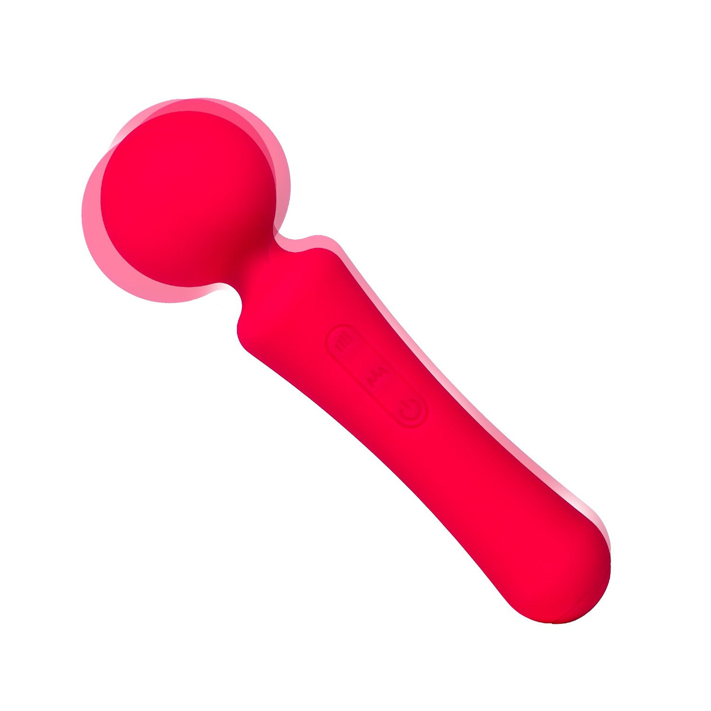 Spot On Rechargeable Wand in soft silicone with flexible neck and ergonomic design, showcasing its sleek and stylish appearance.