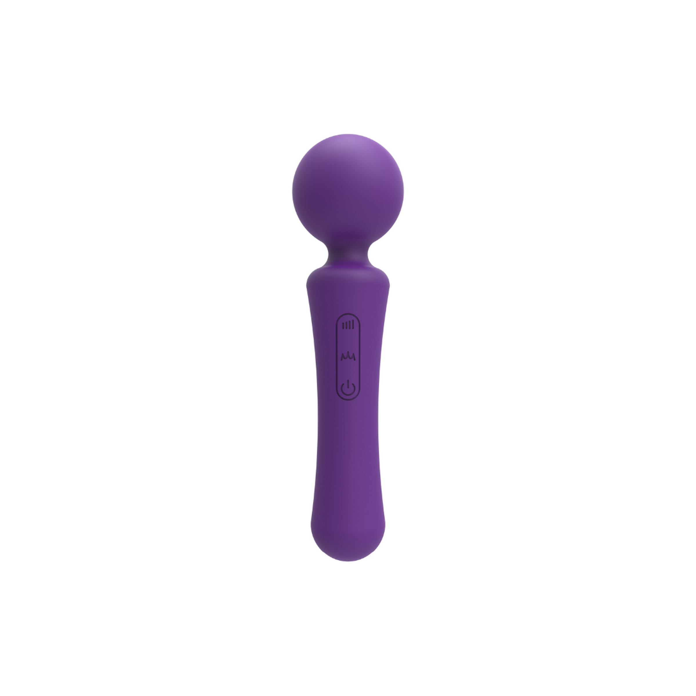 Spot On Rechargeable Wand in soft silicone with flexible neck and ergonomic design, showcasing its sleek and stylish appearance.