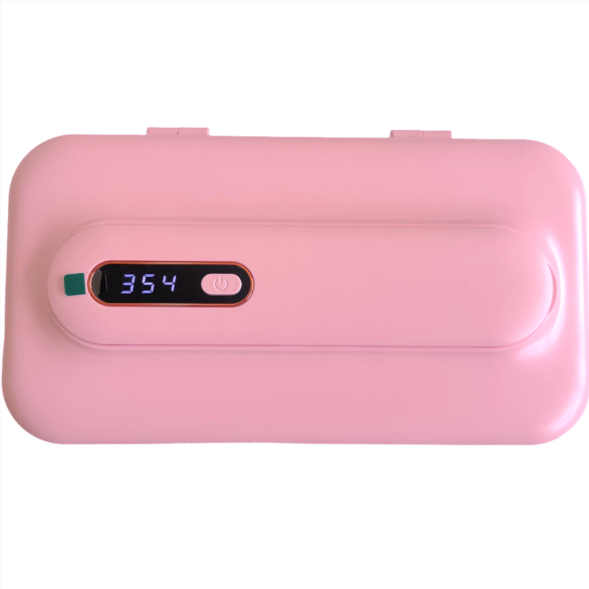 Sterile Storage Box with UV Light, designed for safe and hygienic storage of sex toys, featuring a sleek design and USB charging capability.