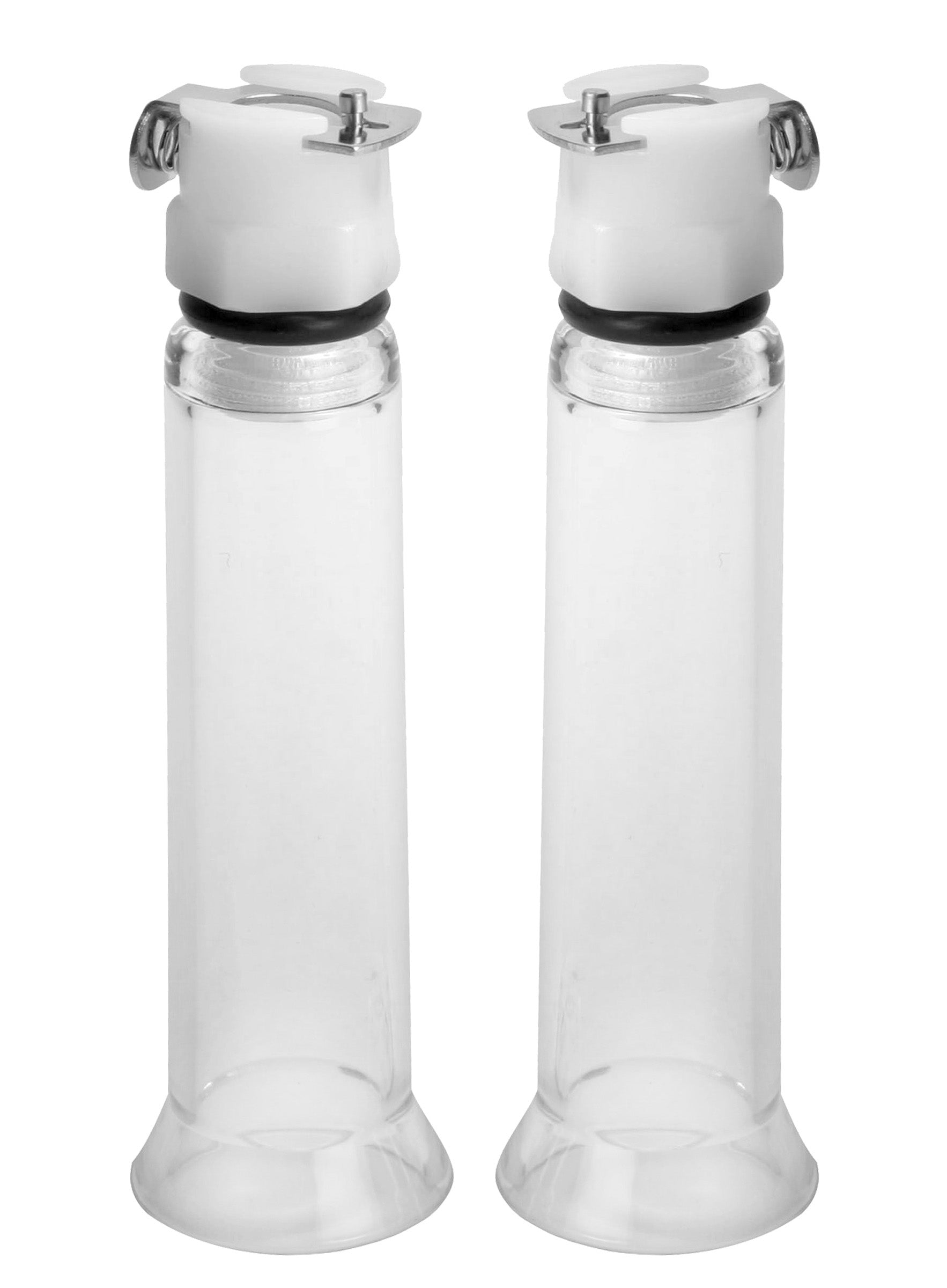 Super Deluxe Pumping Kit featuring a premium hand pump, penis cylinder, and nipple cylinders for enhanced pleasure.