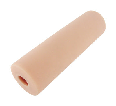 The Pump Tunnel Masturbation Sleeve featuring a smooth, ribbed design made from lifelike SexFlesh material, ideal for enhanced pleasure.