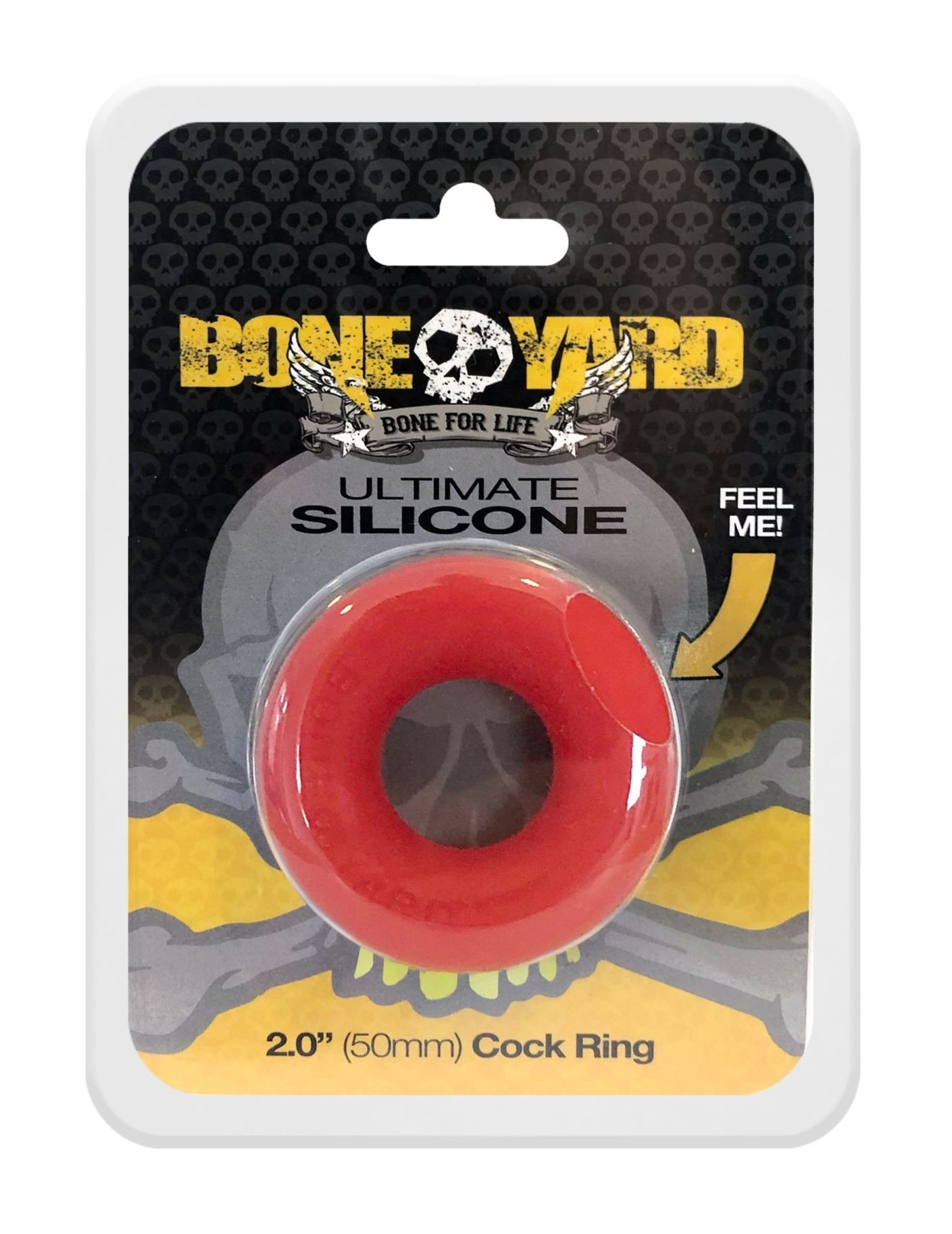 Main Ultimate Silicone Cock Ring Red image