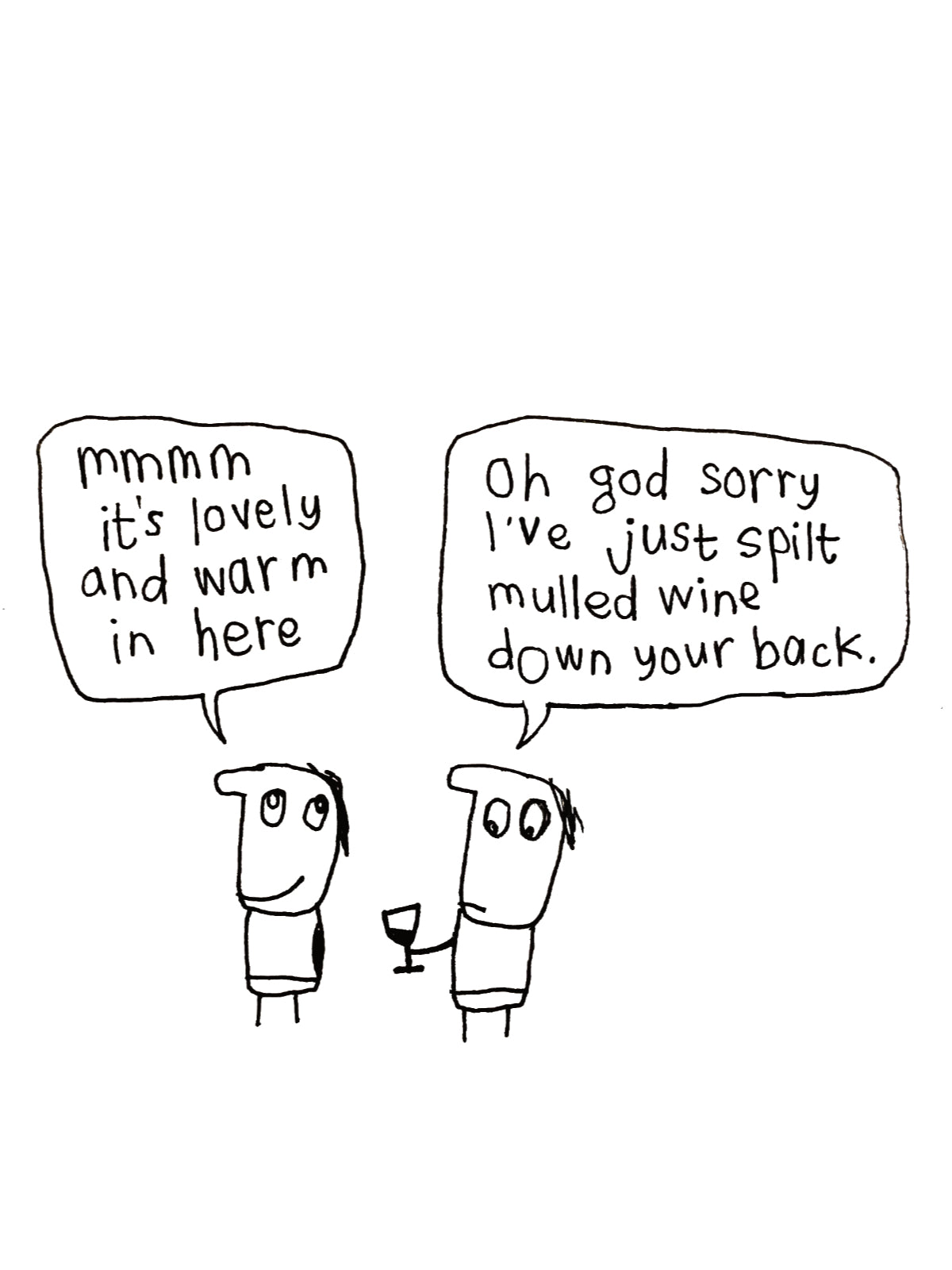 Main Mulled Wine Party Christmas Card image