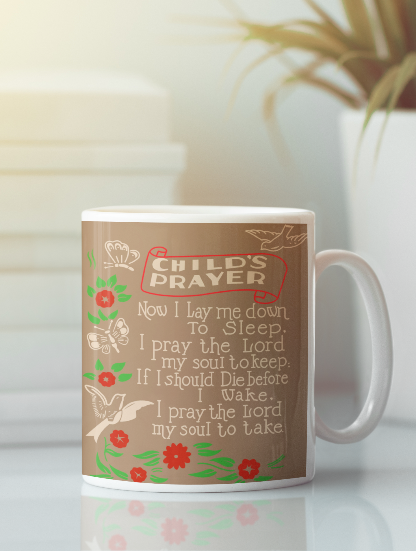 Main Child's Prayer Pop Art Coffee Mug image