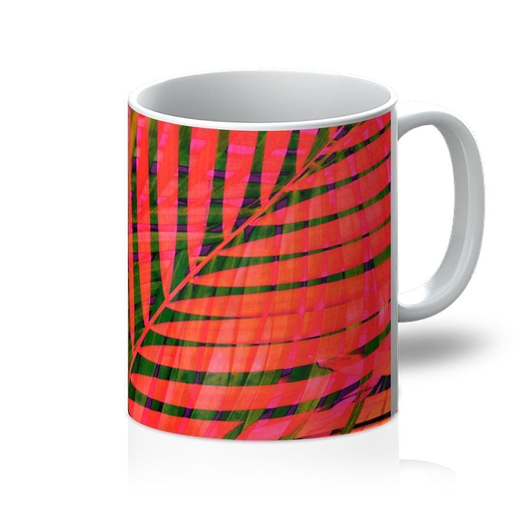 Main COLORFUL TROPICAL LEAVES  Mug image