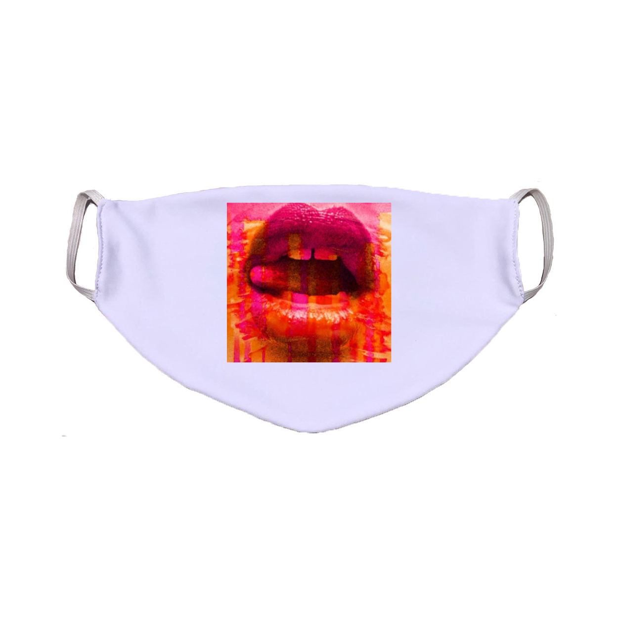 Main Contemporary Lips Pop Art Face Mask image