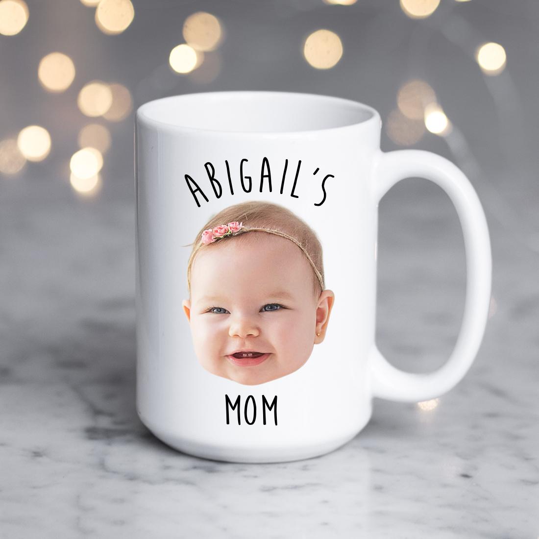 Customized Photo Mug featuring a vibrant printed design on both sides, ideal for coffee and tea lovers.