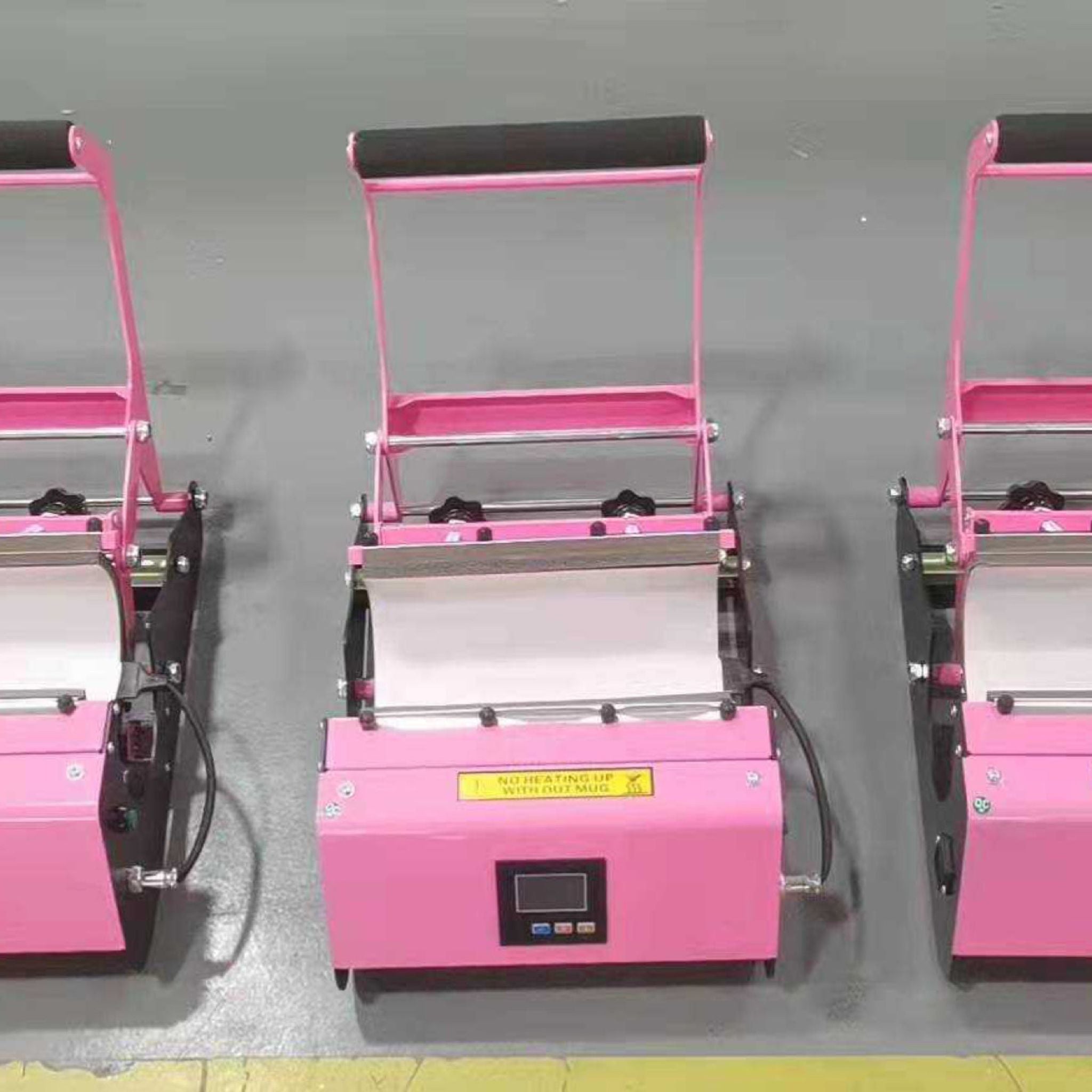 All in 1 Mug Press showcasing its sleek design and color options, perfect for sublimation projects.