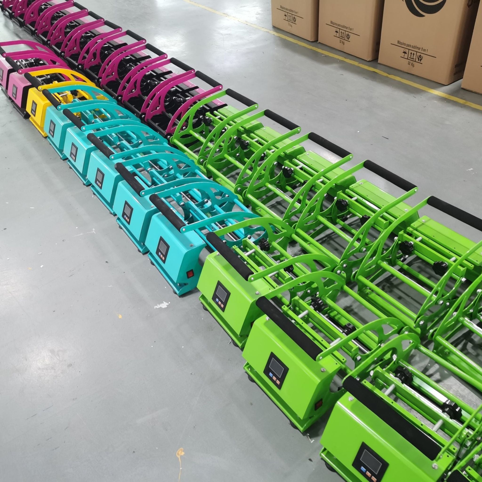 All in 1 Mug Press showcasing its sleek design and color options, perfect for sublimation projects.