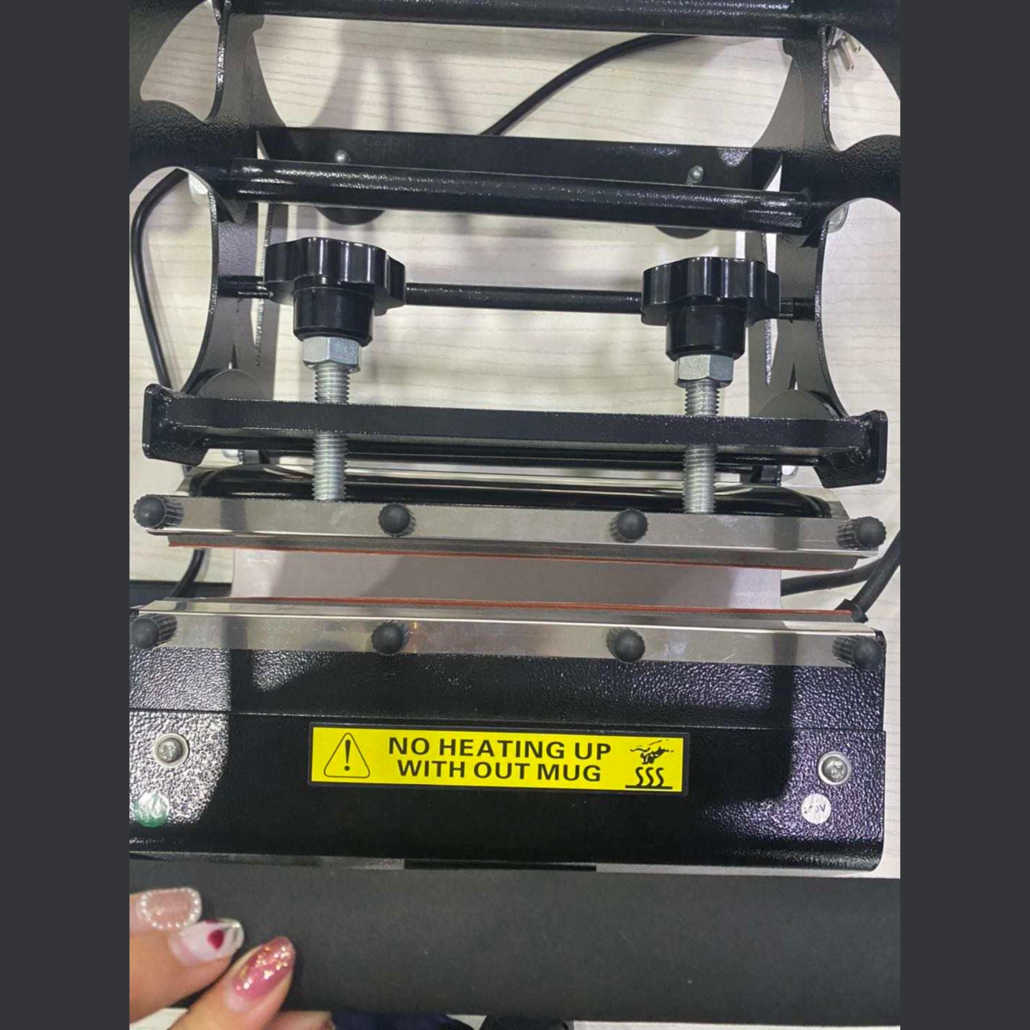 All in 1 Mug Press showcasing its sleek design and color options, perfect for sublimation projects.