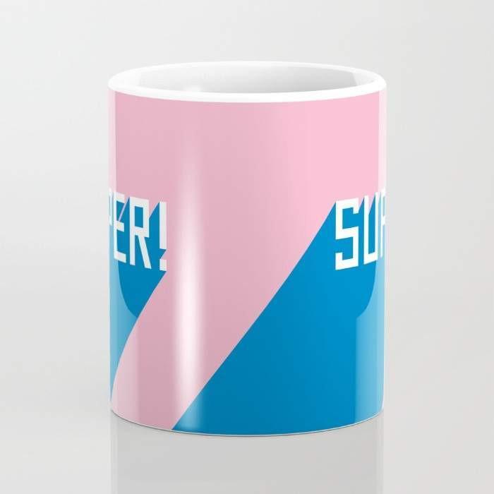 A vibrant Super Printed Mug showcasing wrap-around art, designed for easy gripping with a large handle, perfect for hot or cold beverages.