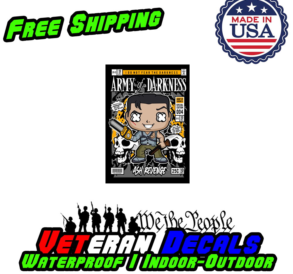 Darkness Pop Culture Art Series vinyl decal sticker featuring vibrant designs for cars, trucks, and walls.