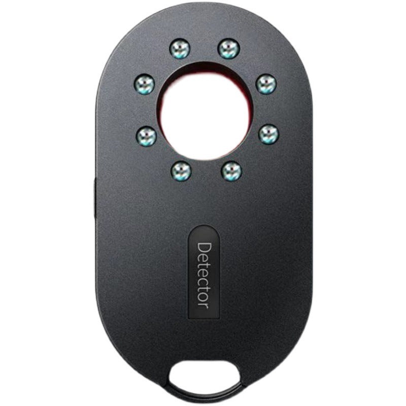 Hotel Anti-surveillance Scan Finder device with LED lights for detecting hidden cameras, compact and portable design.