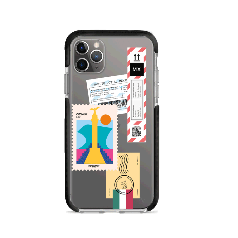 MAAD World iPhone 11 Pro Max Clear Case showcasing its slim design and protective features.