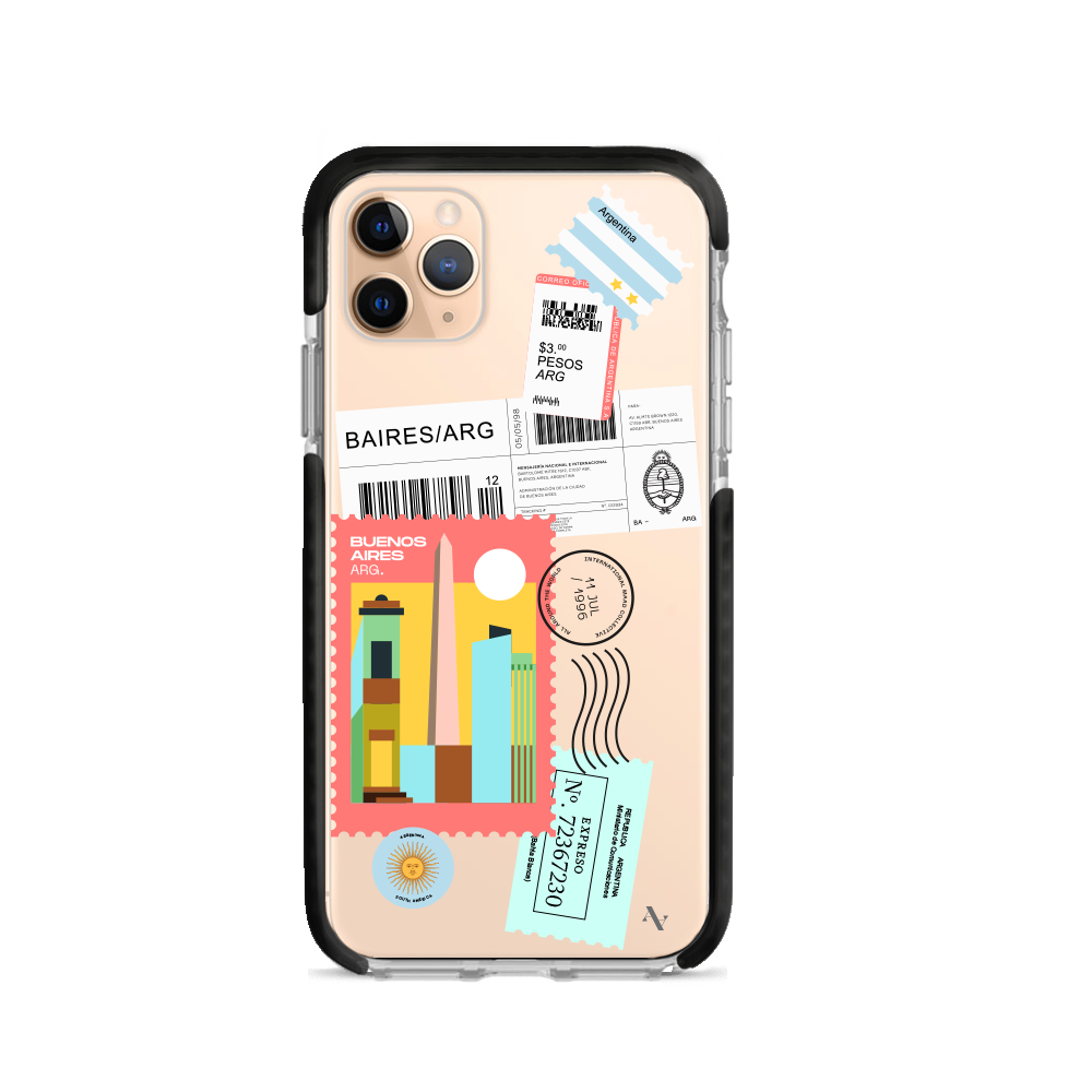 MAAD World iPhone 11 Pro Max Clear Case showcasing its slim design and protective features.