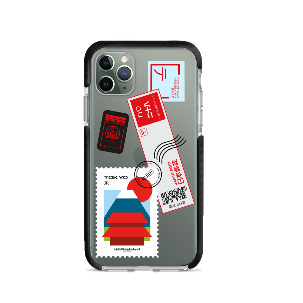 MAAD World iPhone 11 Pro Max Clear Case showcasing its slim design and protective features.