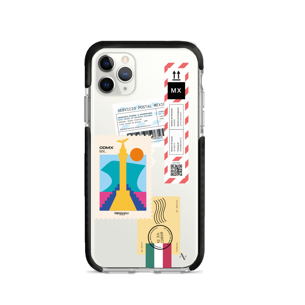 MAAD World iPhone 11 Pro Max Clear Case showcasing its slim design and protective features.