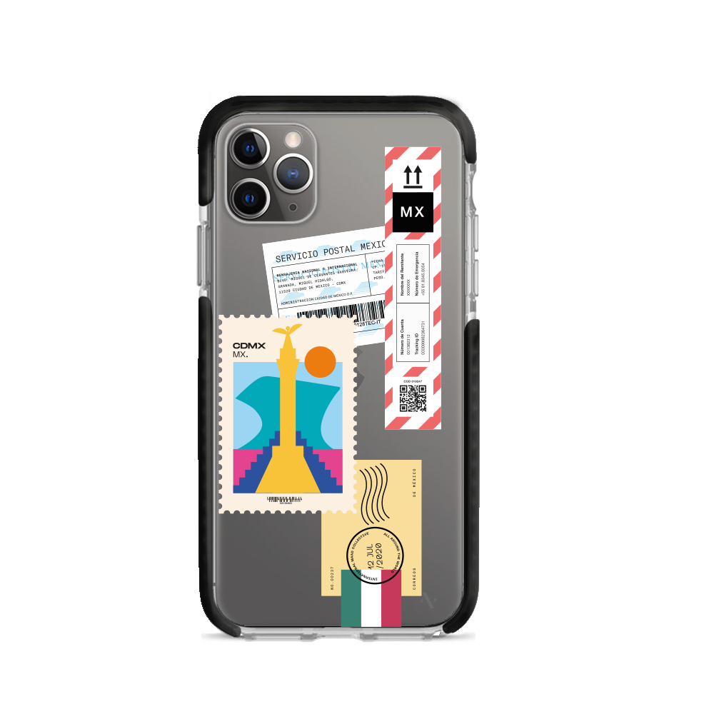 MAAD World iPhone 11 Pro Max Clear Case showcasing its slim design and protective features.