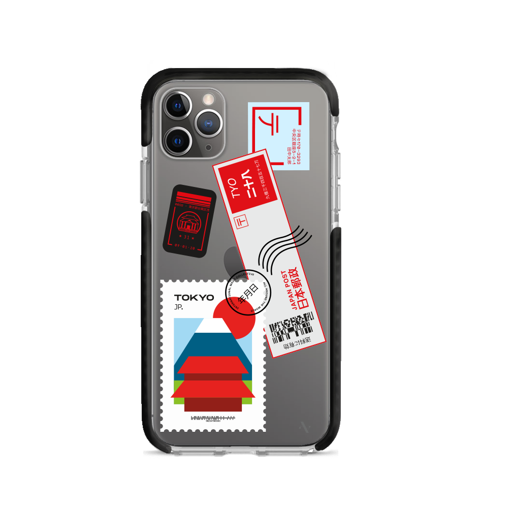 MAAD World iPhone 11 Pro Max Clear Case showcasing its slim design and protective features.