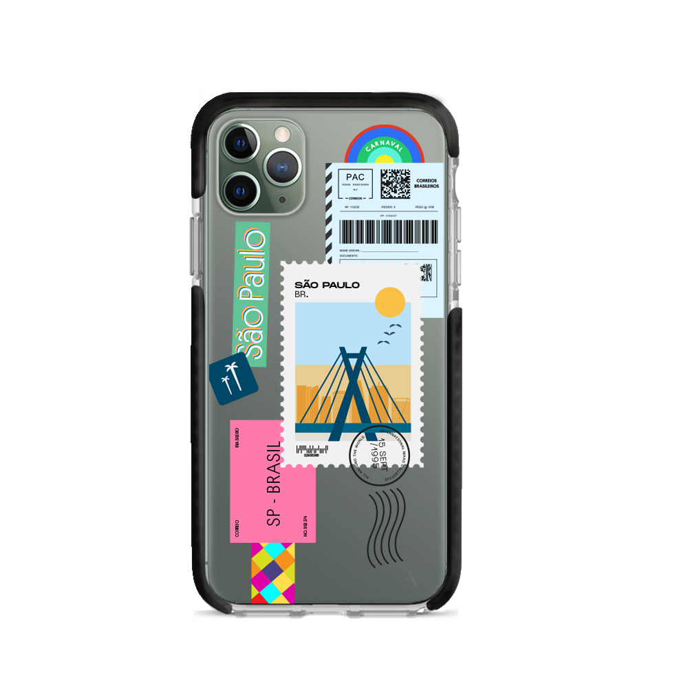 MAAD World iPhone 11 Pro Max Clear Case showcasing its slim design and protective features.