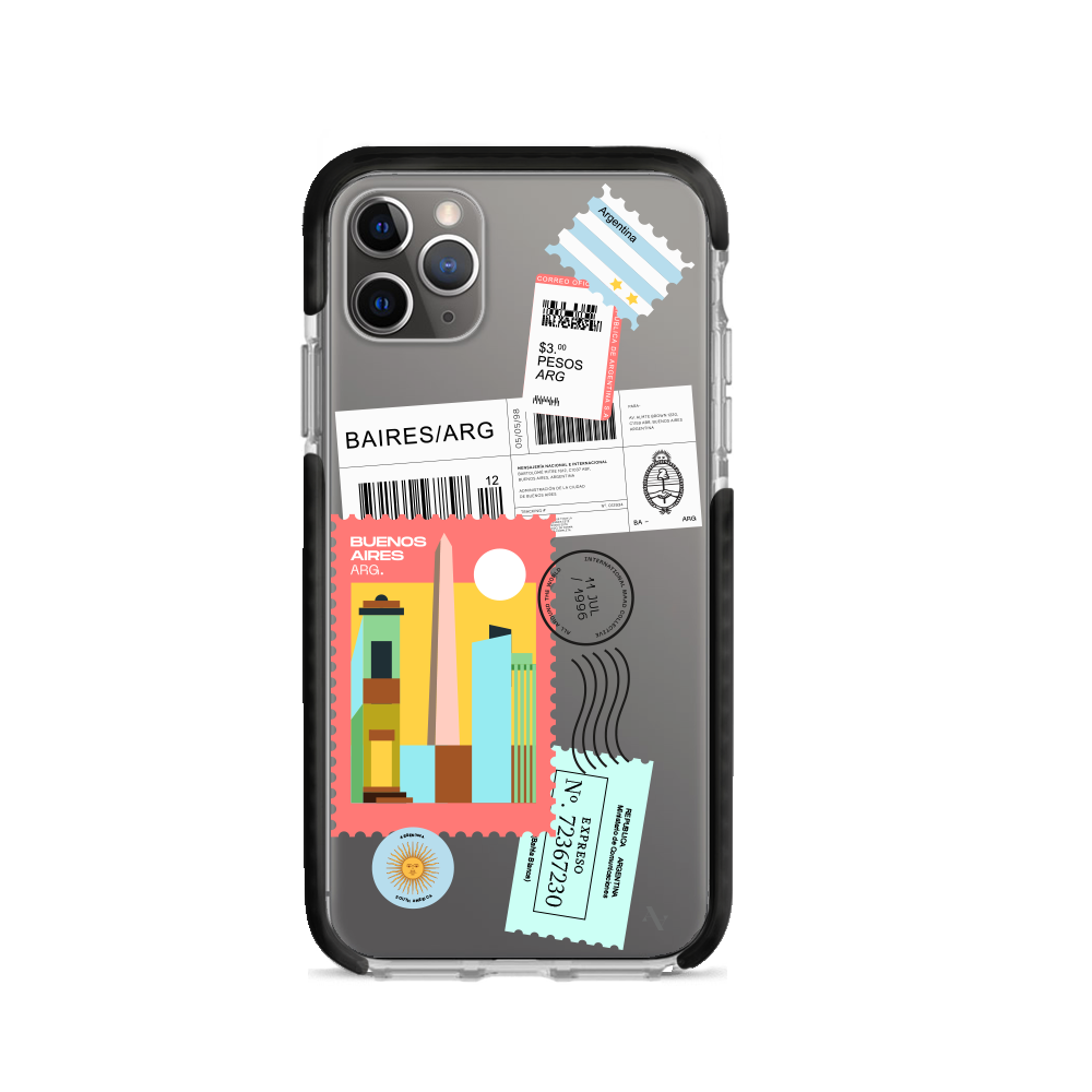 MAAD World iPhone 11 Pro Max Clear Case showcasing its slim design and protective features.