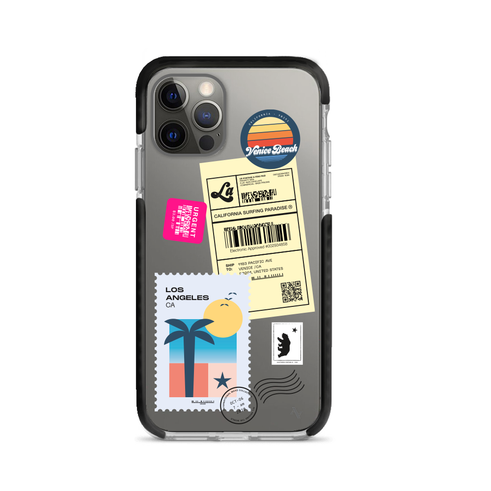 MAAD World iPhone 12 Pro Max Clear Case showcasing its slim design and protective features.