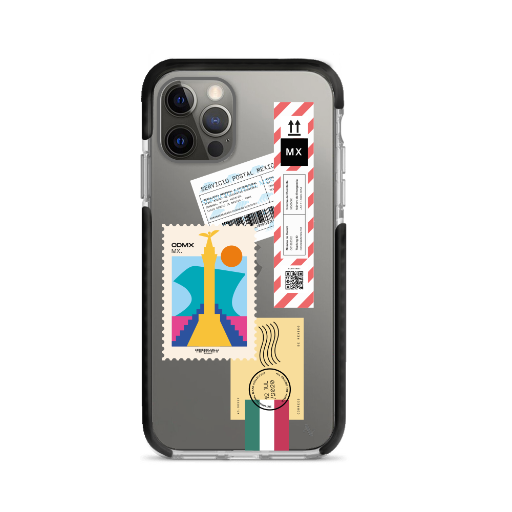 MAAD World iPhone 12 Pro Max Clear Case showcasing its slim design and protective features.