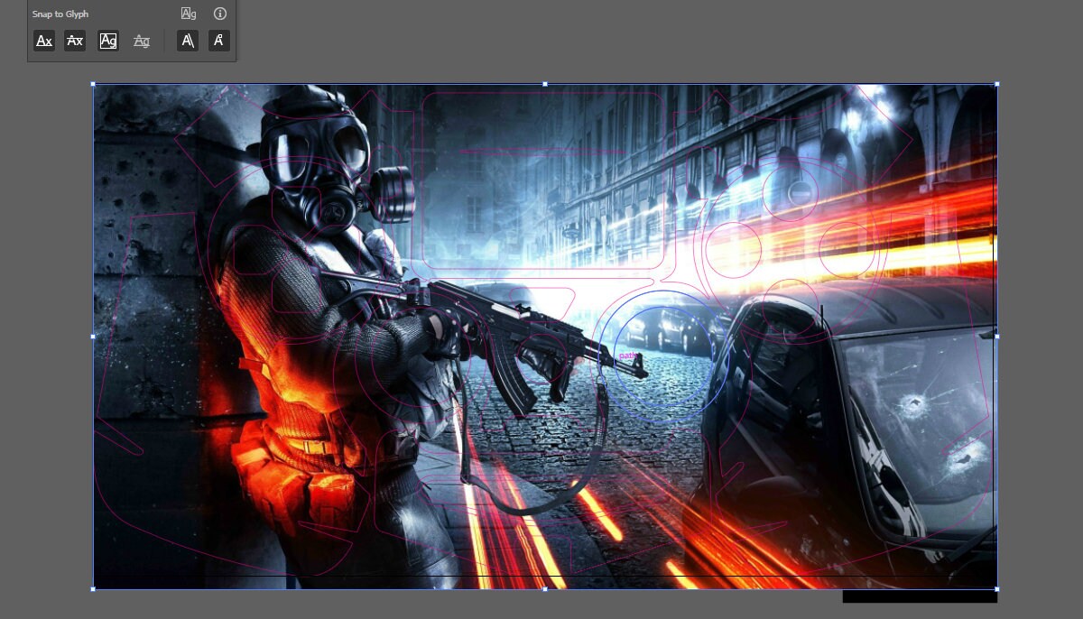 Skins Decal Wrap for PS4 Controller featuring an Action Military Gas Mask design, showcasing vibrant colors and premium vinyl material.