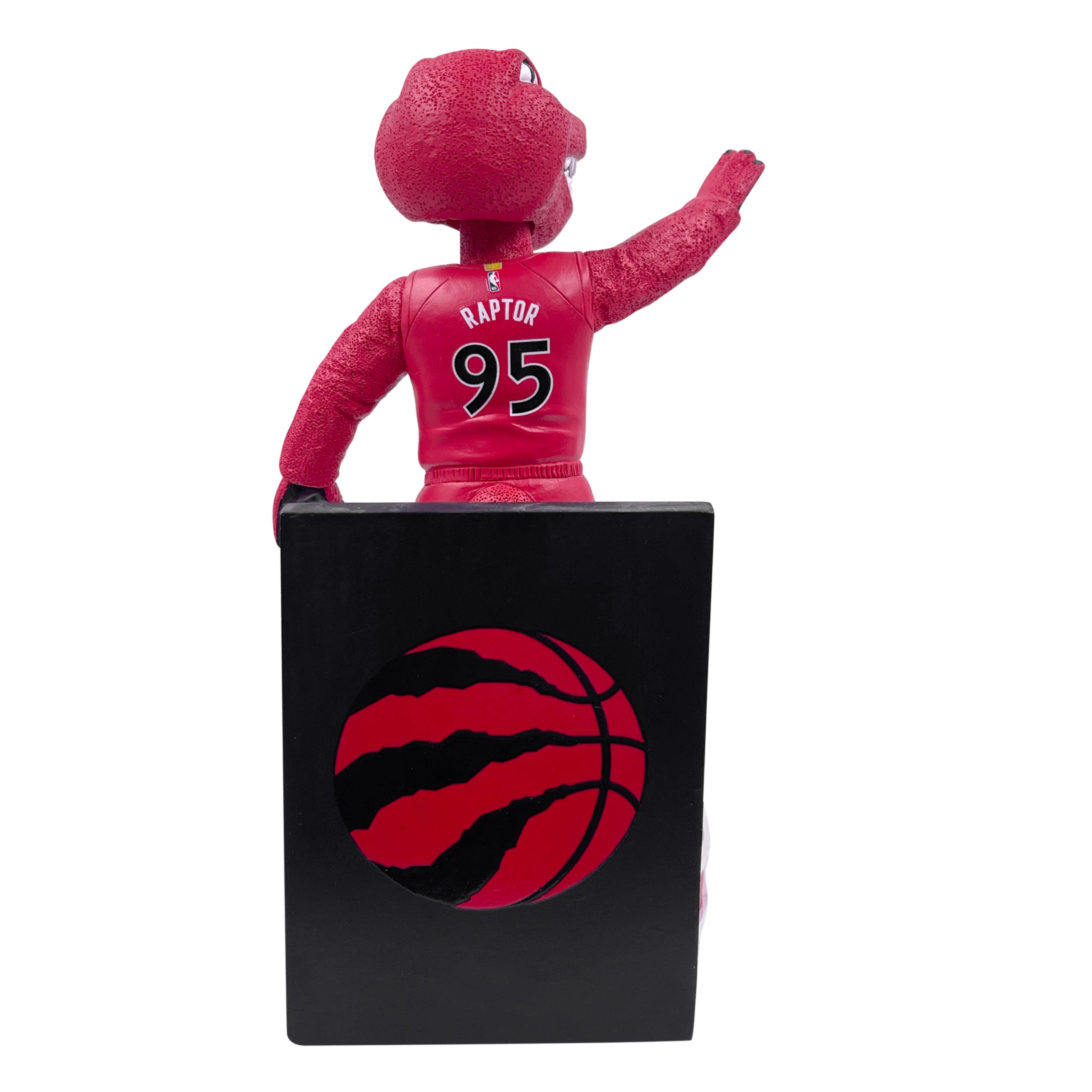 Toronto Raptors Hero Series Mascot Bobblehead featuring Sourdough Sam, standing 8 inches tall with vibrant colors and detailed design.