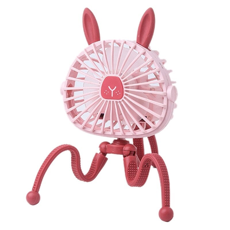 Handheld Cute Octopus Portable USB Fan in vibrant colors with flexible tentacle design, perfect for personal cooling.