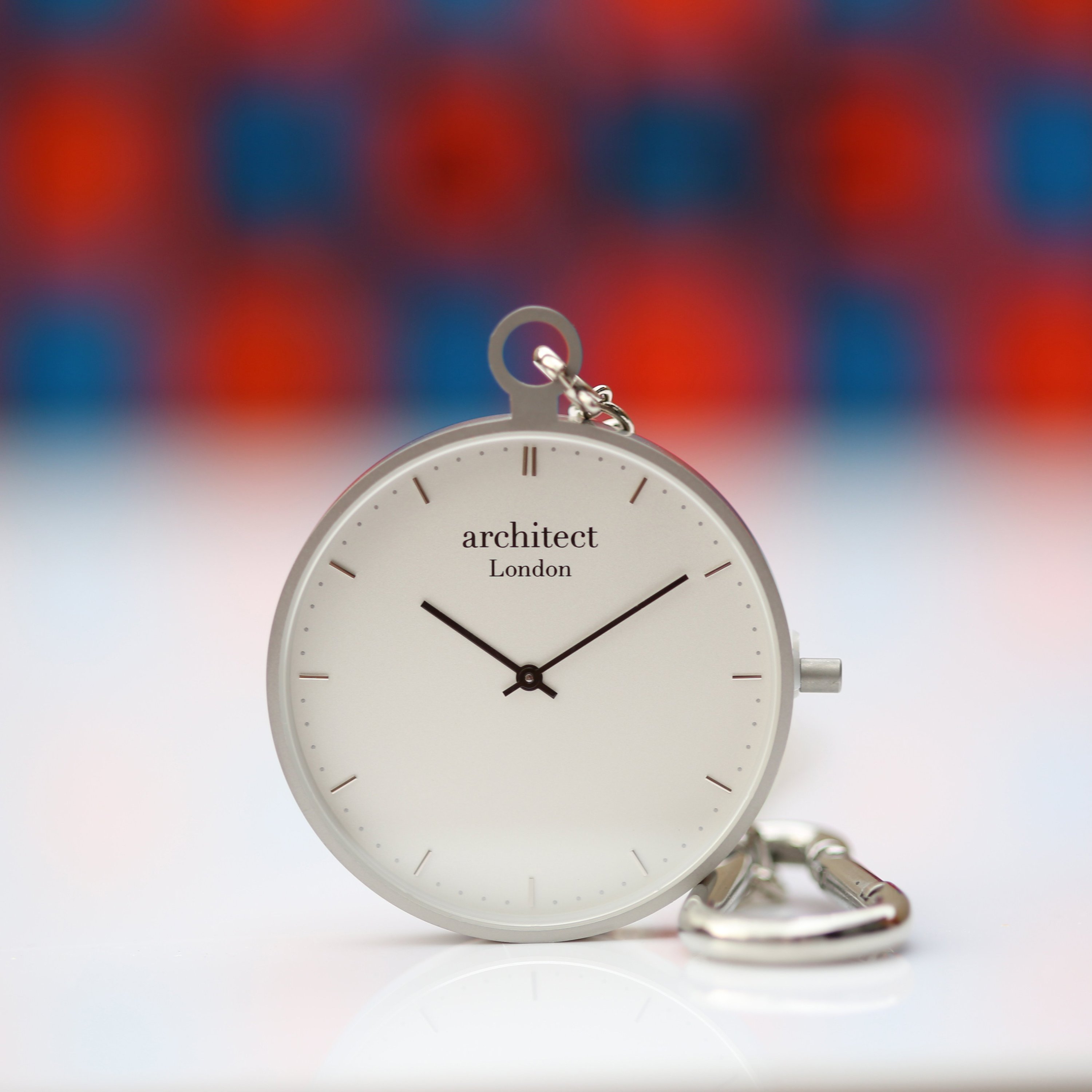 Modern minimalist pocket watch.