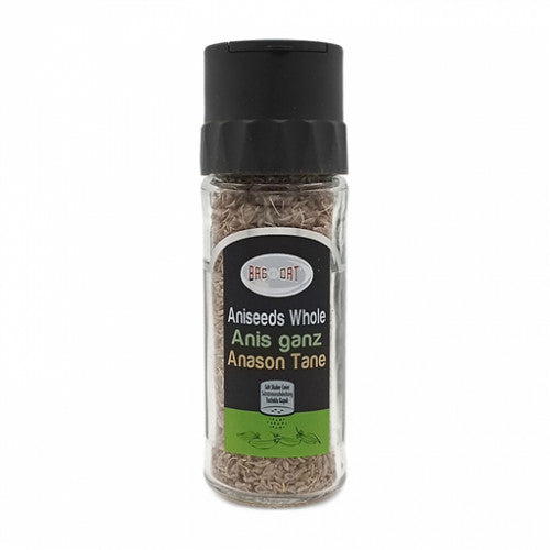 BAGDAT Anise Whole jar containing aromatic anise seeds, perfect for culinary use.
